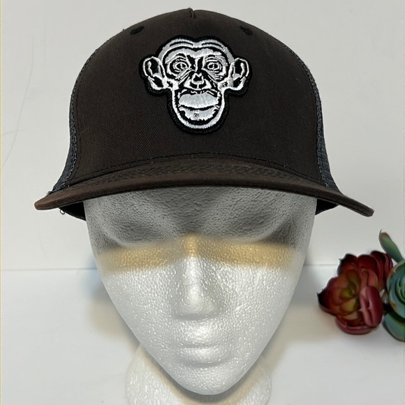 Monkey Sport Pepper Foster Mens Snap Back Cap O/S - Picture 1 of 12
